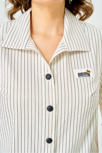 Жакет DaLi 4586 молочный - фото 4