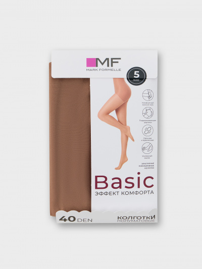 Колготки Mark Formelle 1040PA-3508/251040PA-6 натуральный_000К_Крашение_полиамид.изделий_(кол - фото 1