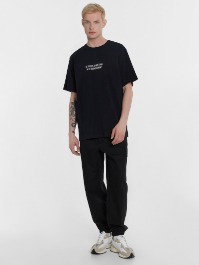 Футболка Mark Formelle 111875/24-4430П-0 черный_печать6_2_сл_на_пол - фото 2