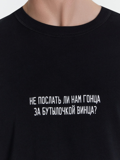 Футболка Mark Formelle 111875/24-4430П-0 черный_печать6_2_сл_на_пол - фото 3