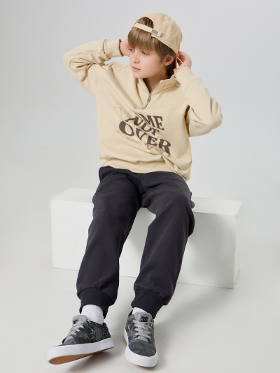 Толстовка Mark Formelle 123458/25-39865П-7 туман_печать_1_сл_на_дет_пер - фото 1