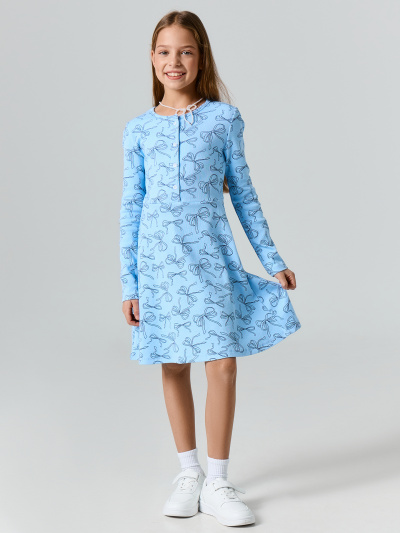 Платье Mark Formelle 157983/25-39491П-1 бантики_на_небесном - фото 1