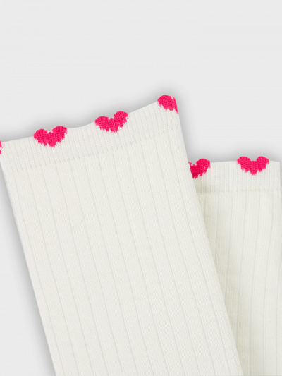 Носки Mark Formelle 430K-3175/B5-25430K молочный_малиновый_рис.3175 - фото 3