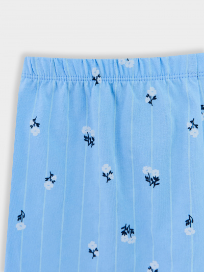 Рубашка, шорты Mark Formelle 567745/25-37344ПП-0 цветы_на_голубой_полоске - фото 4