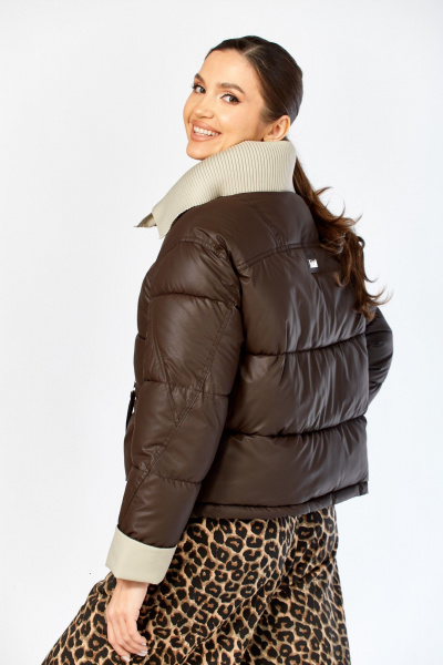 Куртка Shetti 2214 шоколад - фото 8