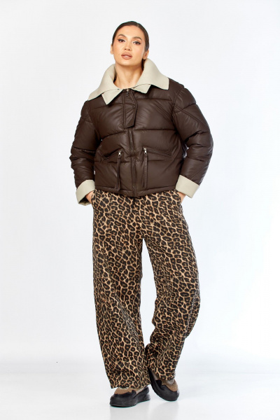 Куртка Shetti 2214 шоколад - фото 7