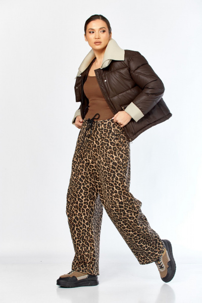 Куртка Shetti 2214 шоколад - фото 2