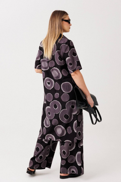 Блуза, брюки Anastasia 1335 черный - фото 9