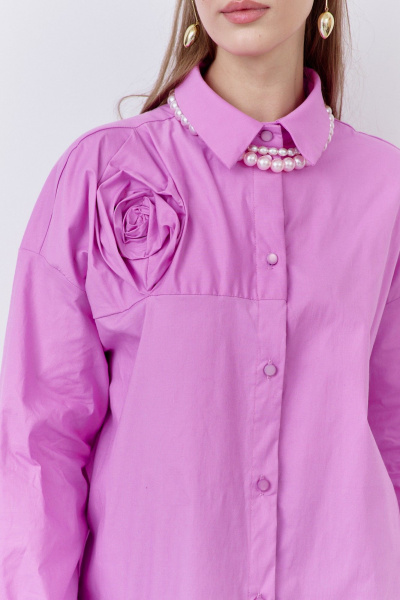 Блуза FLAIM 2071 сирень - фото 4