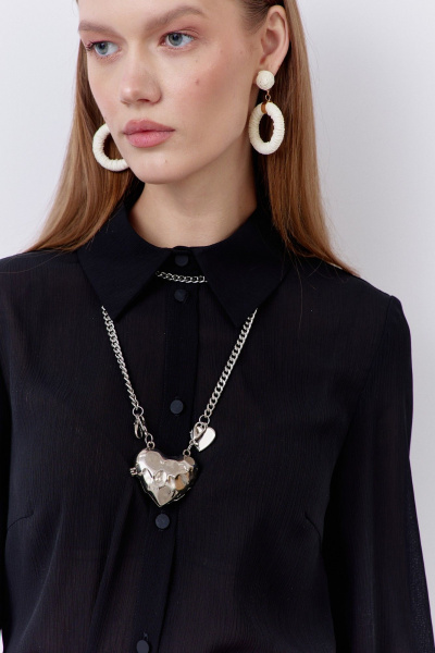 Рубашка FLAIM 2075 черный - фото 3