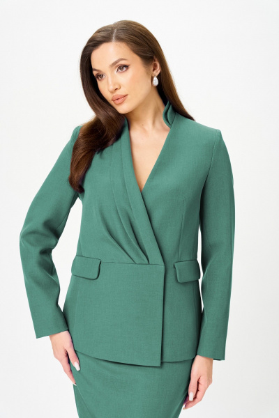 Жакет, юбка LeNata 20303 ментол - фото 4