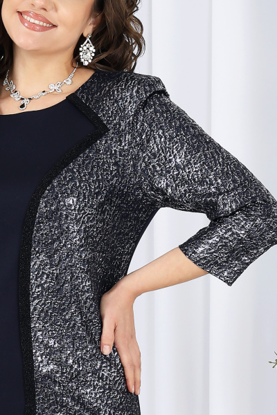 Платье Ninele 6099 синий - фото 6