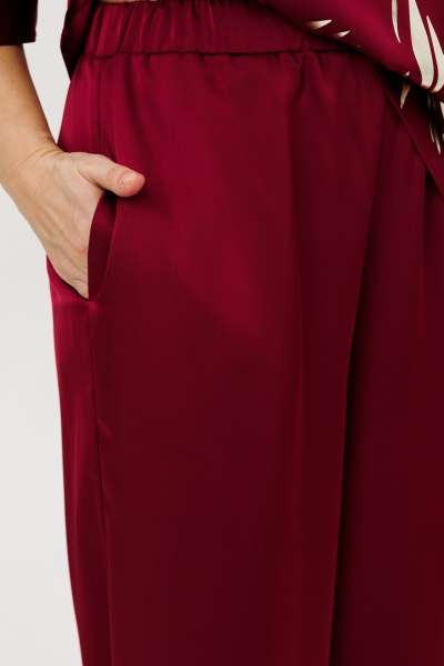 Блуза, брюки ANIDEN 6118-1 бордо - фото 9