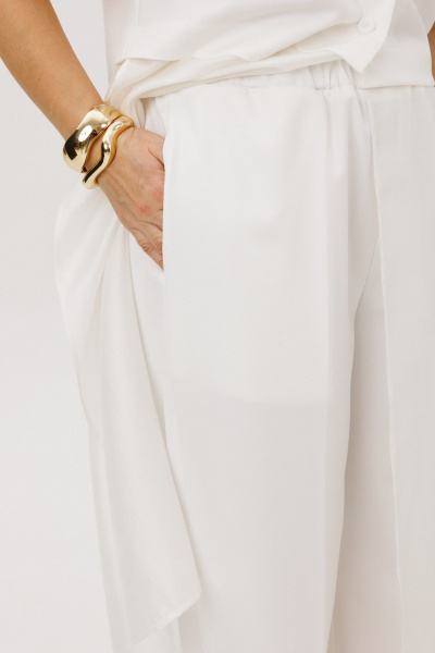 Блуза, брюки ANIDEN 6119-1 молочный - фото 10