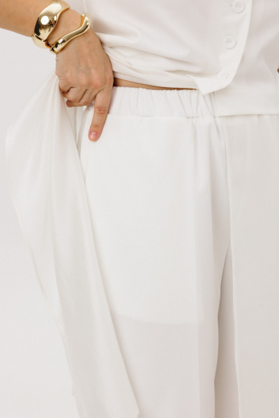 Блуза, брюки ANIDEN 6119-1 молочный - фото 9