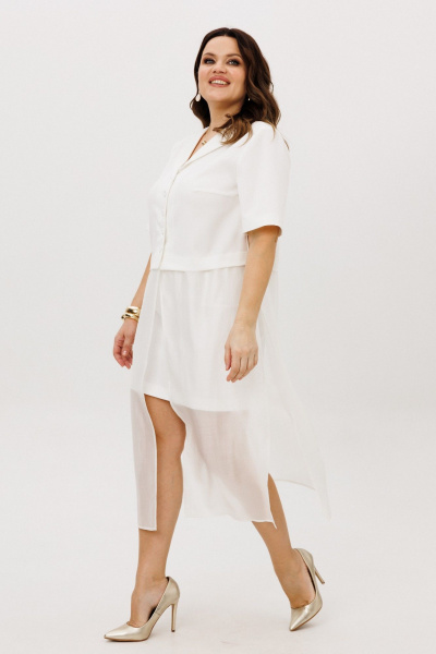 Блуза, юбка ANIDEN 6128-1 молочный - фото 6