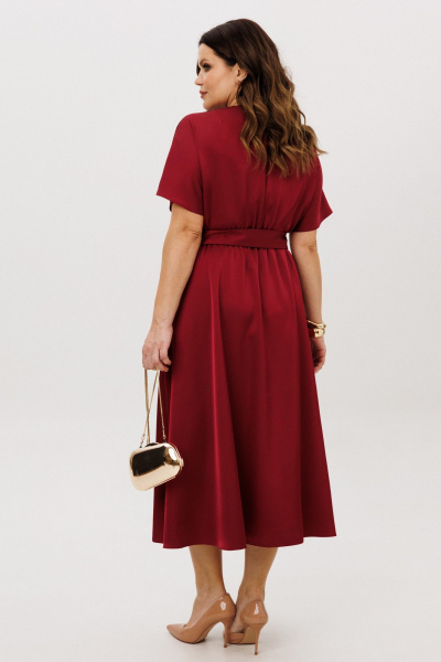 Платье ANIDEN 721-1 бордо - фото 8