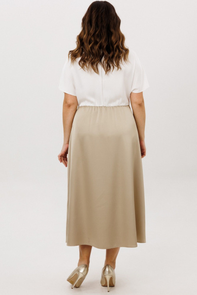 Платье ANIDEN 721-2 бежевый - фото 12