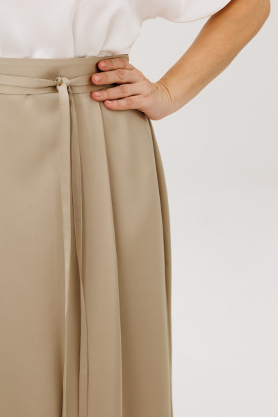 Платье ANIDEN 721-2 бежевый - фото 9