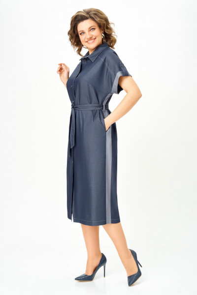 Платье DaLi 7039 джинс - фото 2