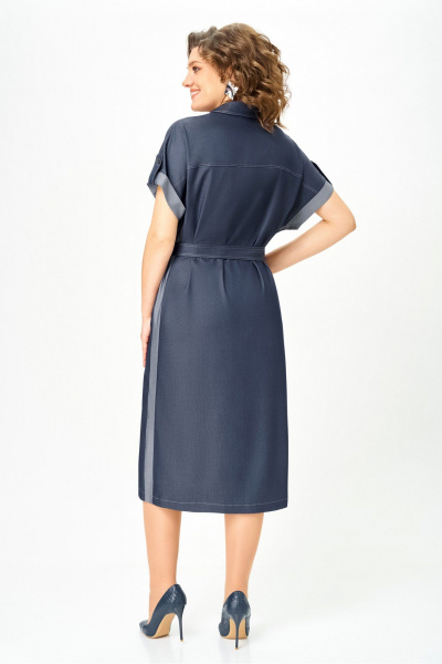 Платье DaLi 7039 джинс - фото 5