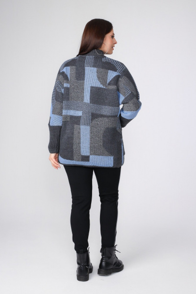 Кардиган BONADI 1865 голубой - фото 3