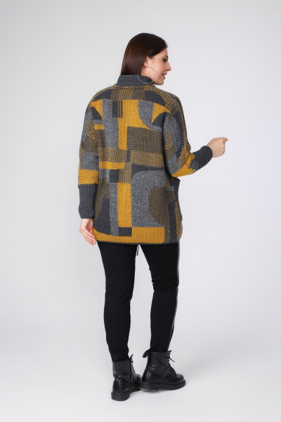 Кардиган BONADI 1865 горчица - фото 3