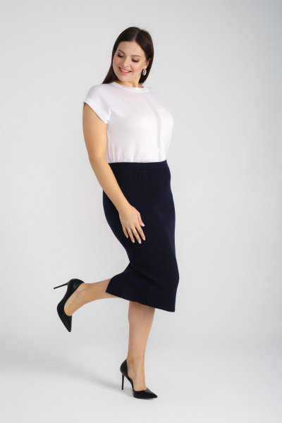 Юбка BONADI 1994 темно-синий - фото 3