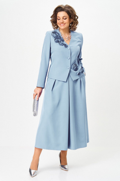 Жакет, юбка Lady Secret 25105 голубой - фото 2
