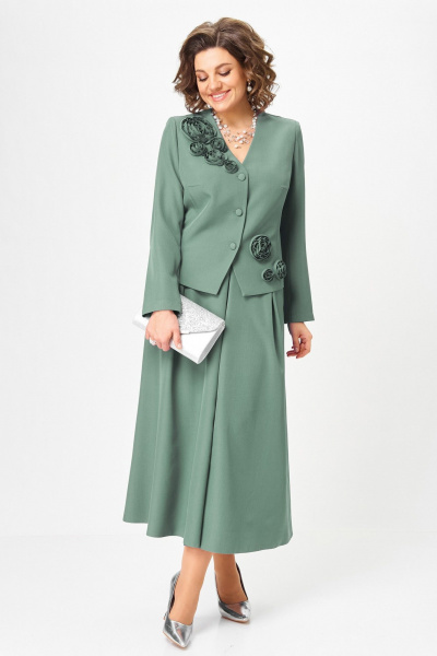 Жакет, юбка Lady Secret 25105 мята - фото 5