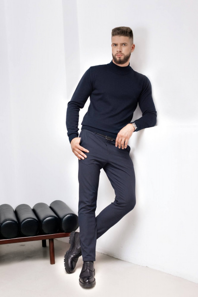 Свитер Полесье С3157-23 3С3214-Д43 170,176 м.синий - фото 1