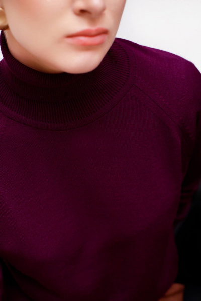 Свитер Полесье С3433-17 7С1582-Д43 158,164 т.лиловый - фото 2