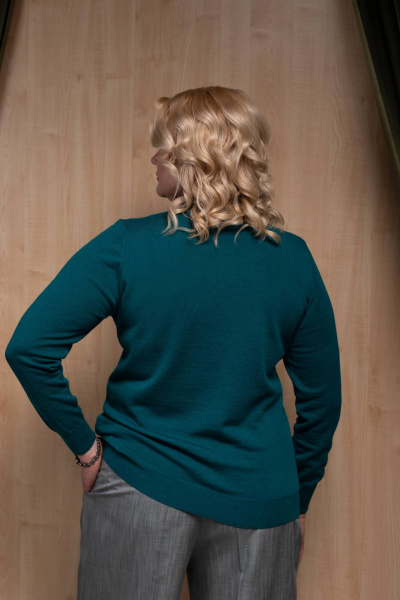 Свитер Полесье С3731-23 3С8783-Д43 158,164 т.малахит - фото 2