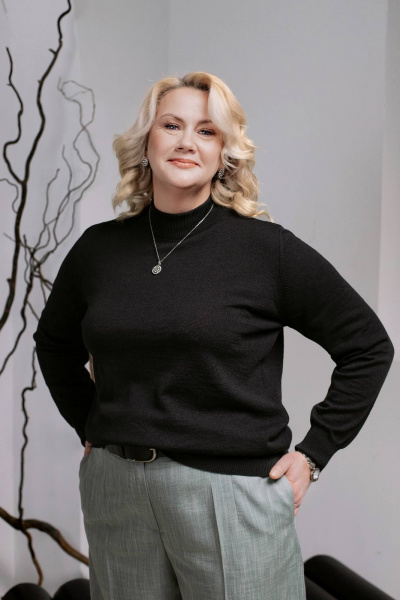 Свитер Полесье С3731-23 3С8784-Д43 158,164 глубокий_черный - фото 1