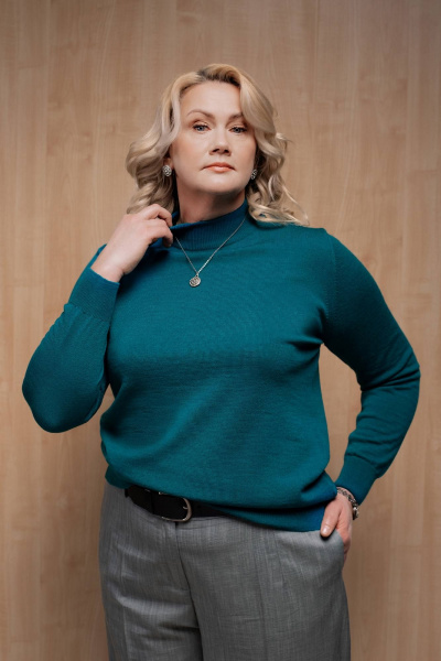 Свитер Полесье С3731-23 3С8784-Д43 170,176 т.малахит - фото 1