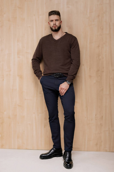 Джемпер Полесье С5480-24 5С2199-Д43 182,188 изысканный_кофейный - фото 2