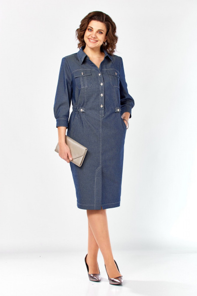 Платье Tensi 410 джинс - фото 2