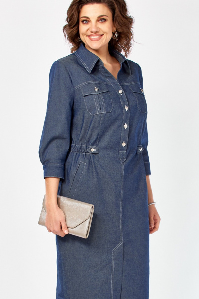 Платье Tensi 410 джинс - фото 3