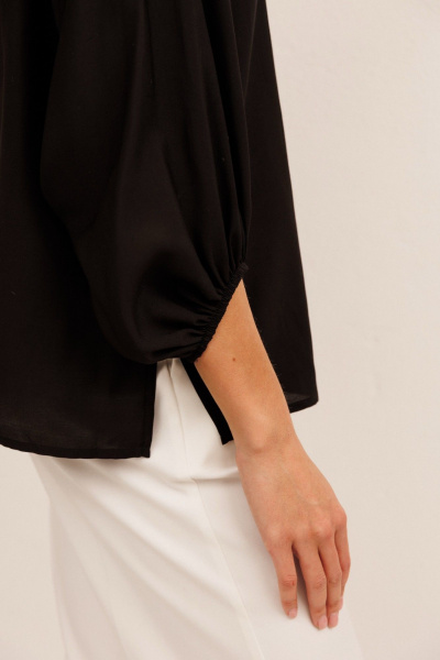 Блуза KOKOdea 20011 чёрный - фото 3