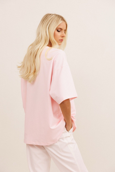 Джемпер KOKOdea 21002 розовый - фото 3