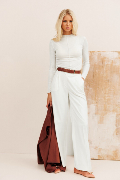 Джемпер KOKOdea 23007 молочный - фото 1