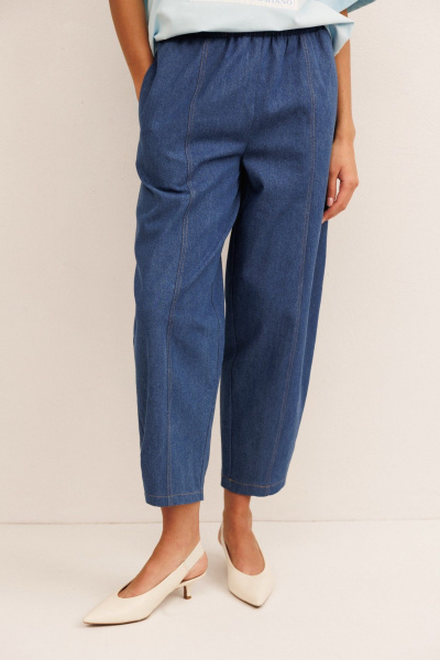 Брюки, жакет KOKOdea 30013 синий - фото 8