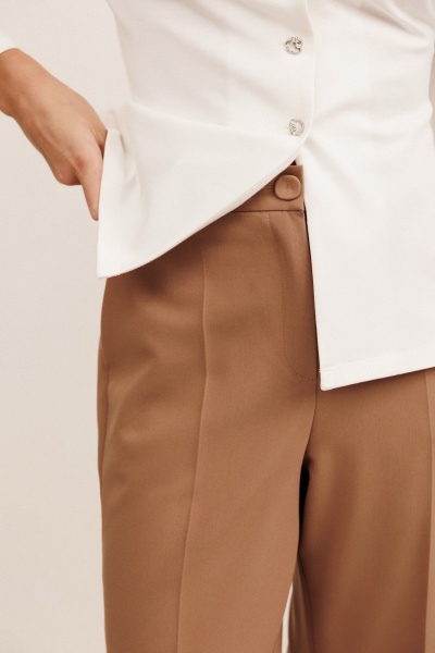 Брюки KOKOdea 50013.2 песок - фото 2