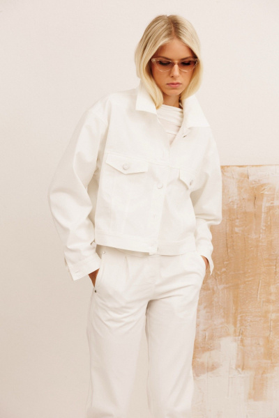 Жакет KOKOdea 80006.2 молочный - фото 1