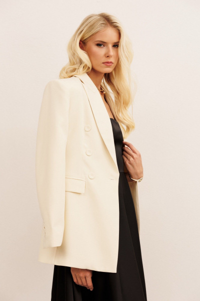 Жакет KOKOdea 80007.2 бежевый - фото 7