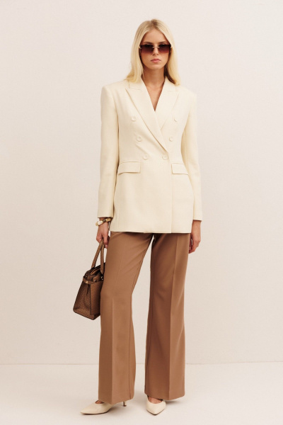 Жакет KOKOdea 80007.2 бежевый - фото 3