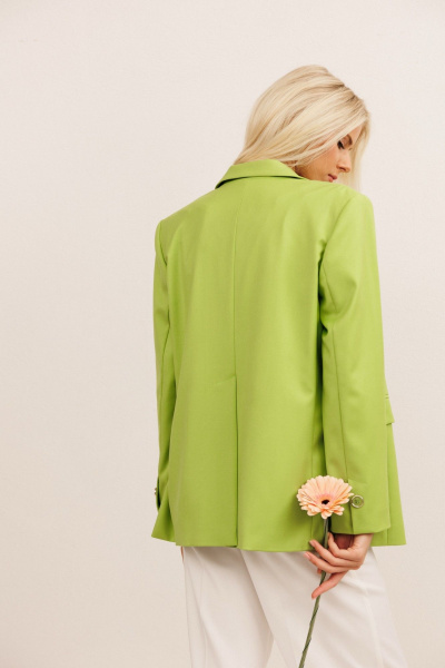 Жакет KOKOdea 80008 салатовый - фото 4