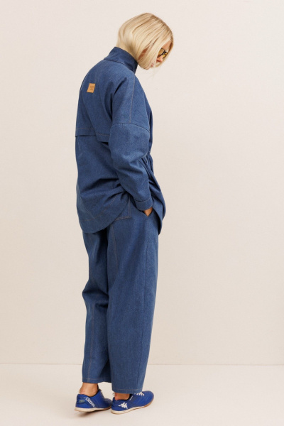 Жакет KOKOdea 80010 синий - фото 6