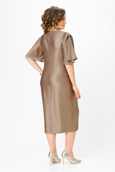 Платье Bonna Image 1019/1 бежевый - фото 7