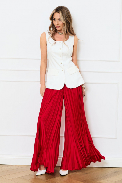 Брюки Golden Valley 16754 красный - фото 1